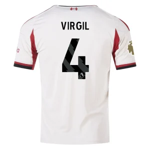 Virgil van Dijk Liverpool 2025/2026 Away Jersey