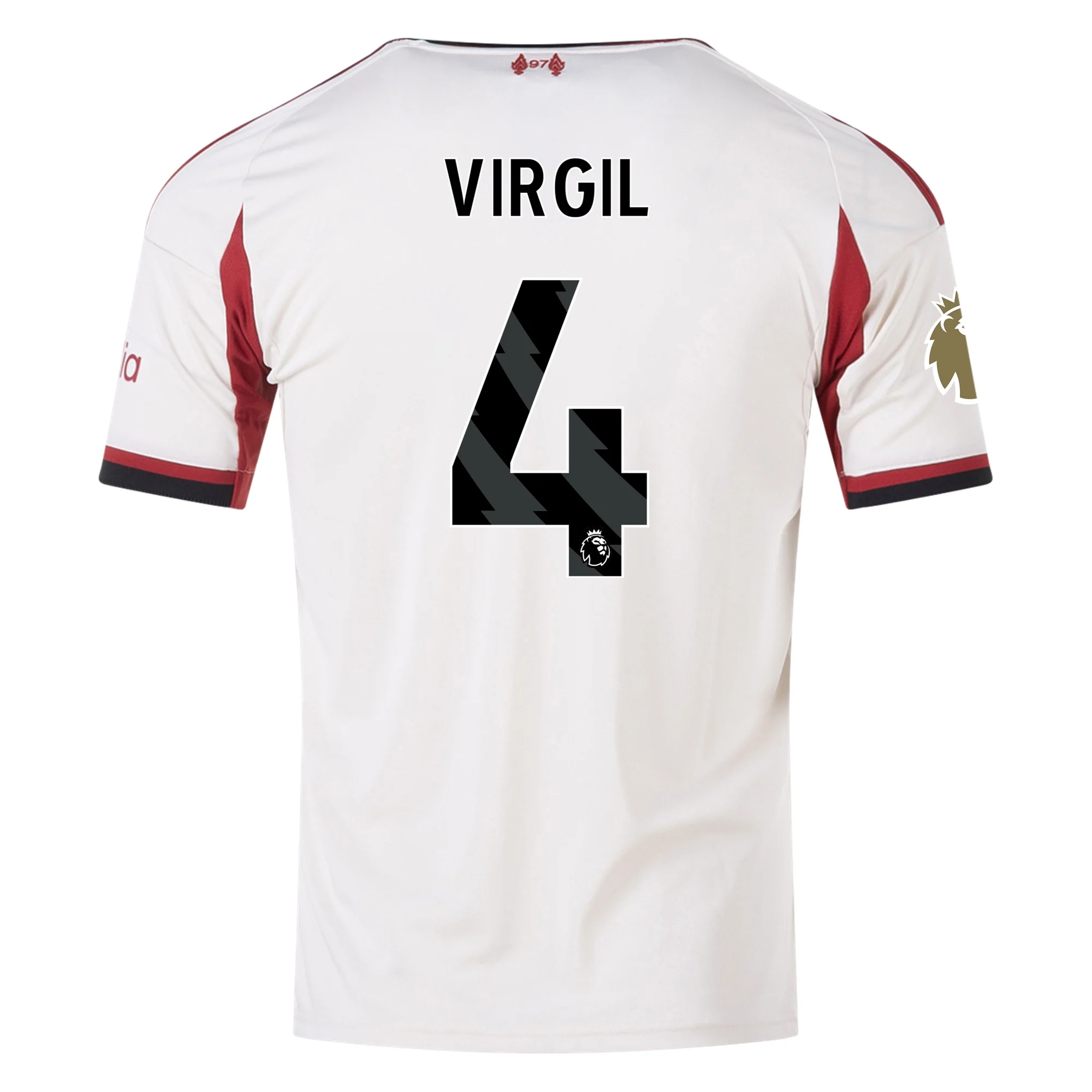Virgil van Dijk Liverpool 2025/2026 Away Jersey