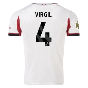 Virgil Liverpool 2025/2026 Authentic Away Jersey