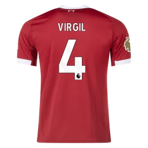 Virgil van Dijk Liverpool 2025/2026 Home Jersey