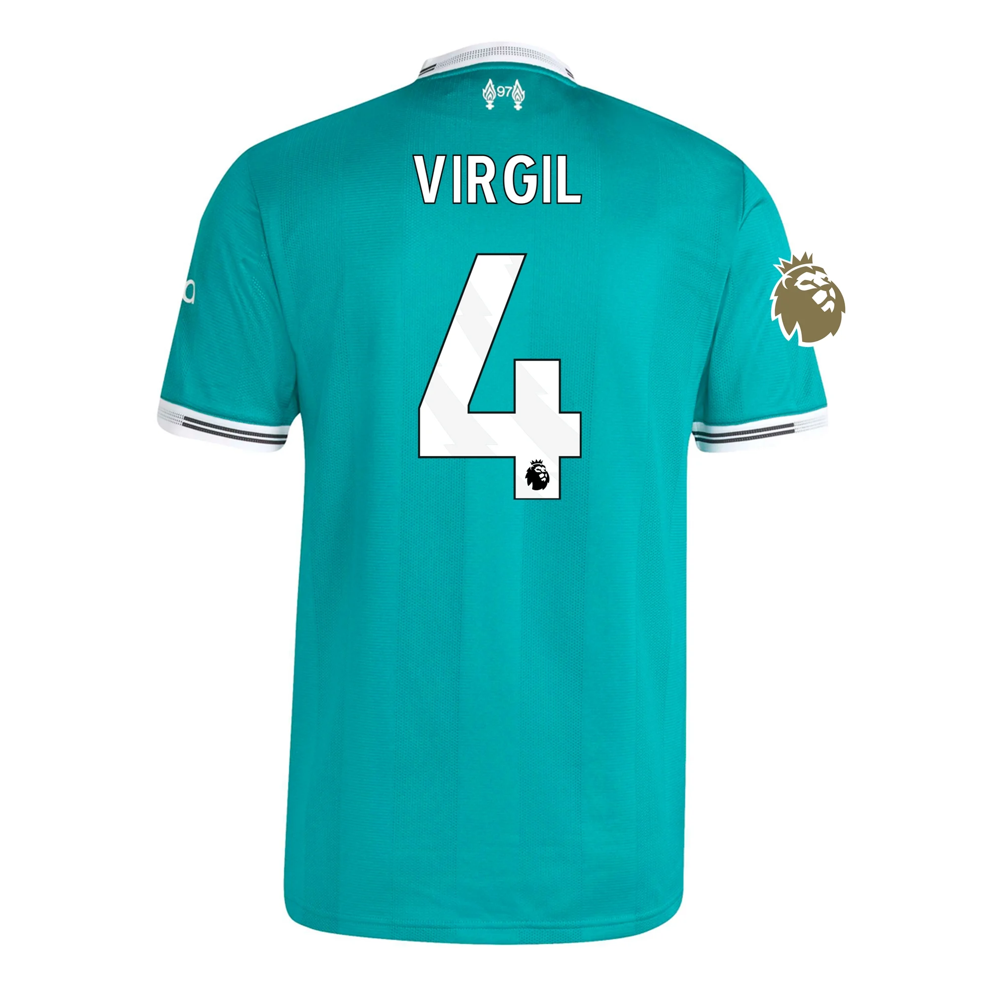 Virgil van Dijk Liverpool 2025/2026 Authentic Third Jersey