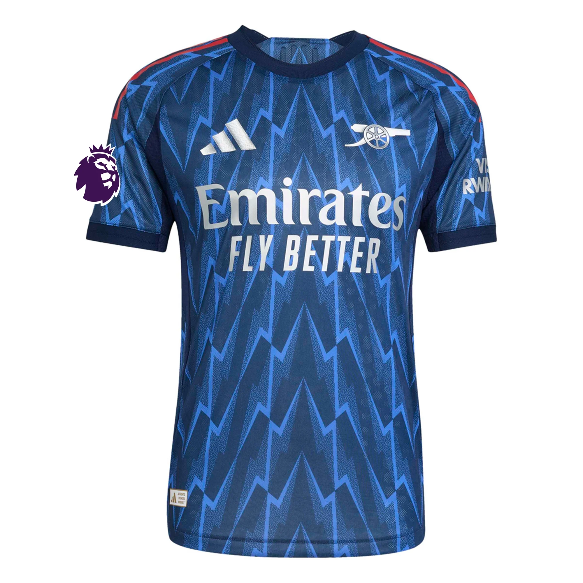 Ben White Arsenal 2025/2026 Authentic Away Jersey - Image 2