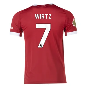 Florian Wirtz Liverpool 2025/2026 Authentic Home Jersey