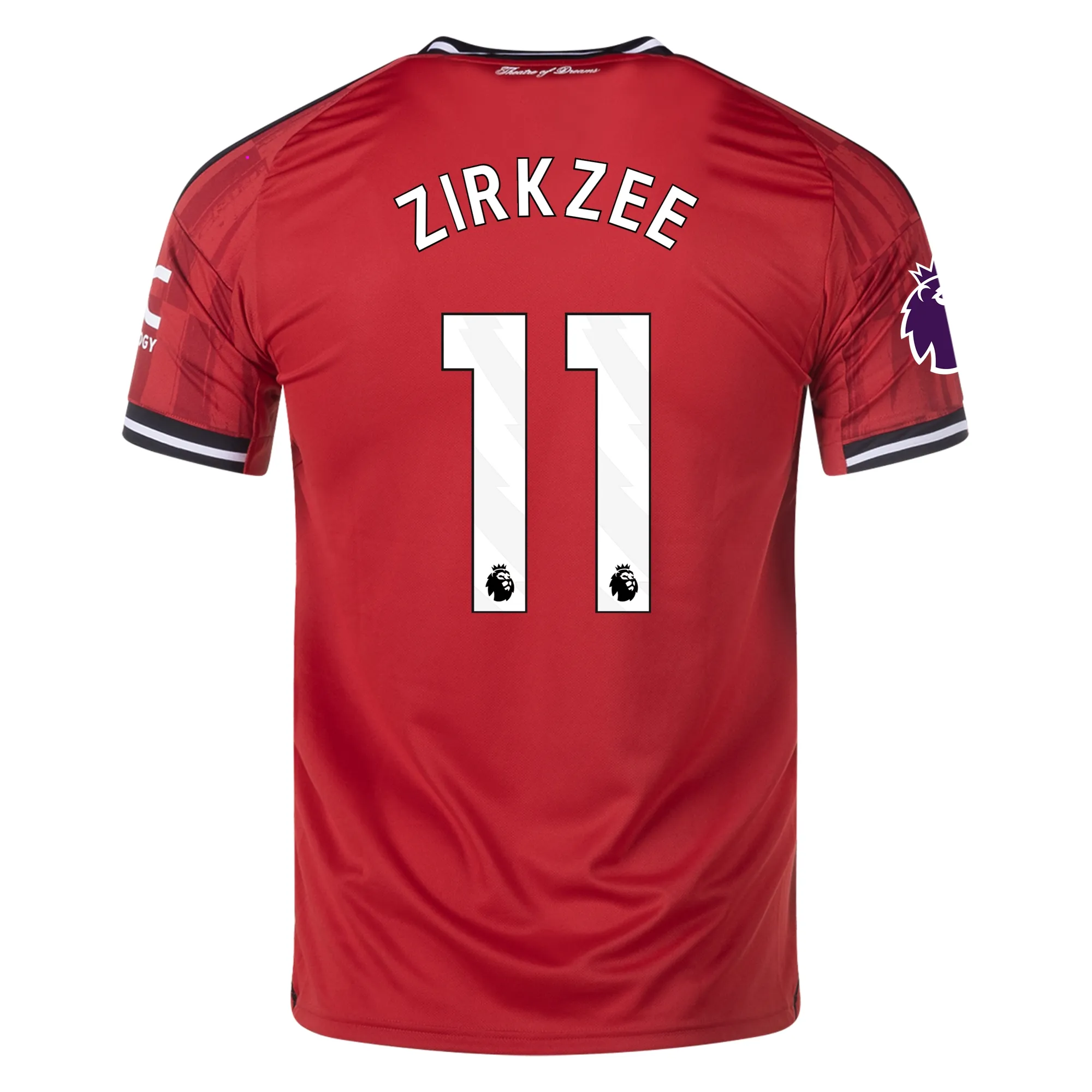 Joshua Zirkzee Manchester United 2025/26 Home Jersey